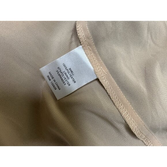 Revolve NBD Calla Cowl Neck Gown Black & Nude Chiffon Maxi Dress Size M - Picture 5 of 9